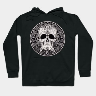 Ornate Skull Mandala Hoodie